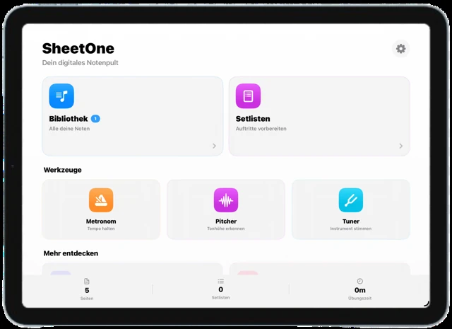 SheetOne App — Metronom